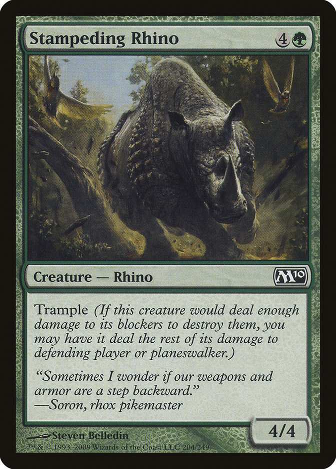 Stampeding Rhino [Magic 2010] | Grognard Games