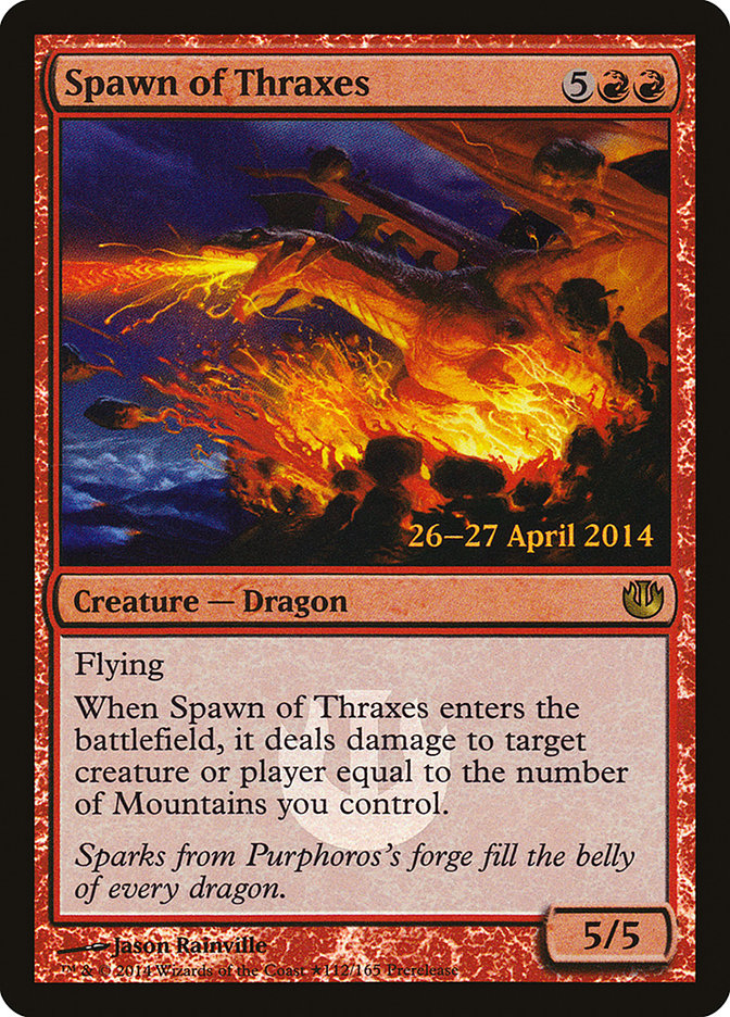 Spawn of Thraxes  [Journey into Nyx Prerelease Promos] | Grognard Games