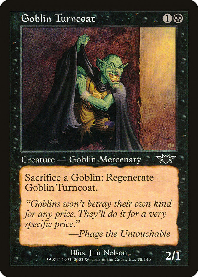Goblin Turncoat [Legions] | Grognard Games