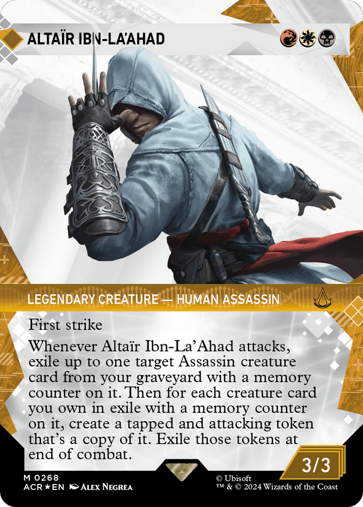 Altair Ibn-La'Ahad (Showcase) (Textured Foil) [Assassin's Creed] | Grognard Games