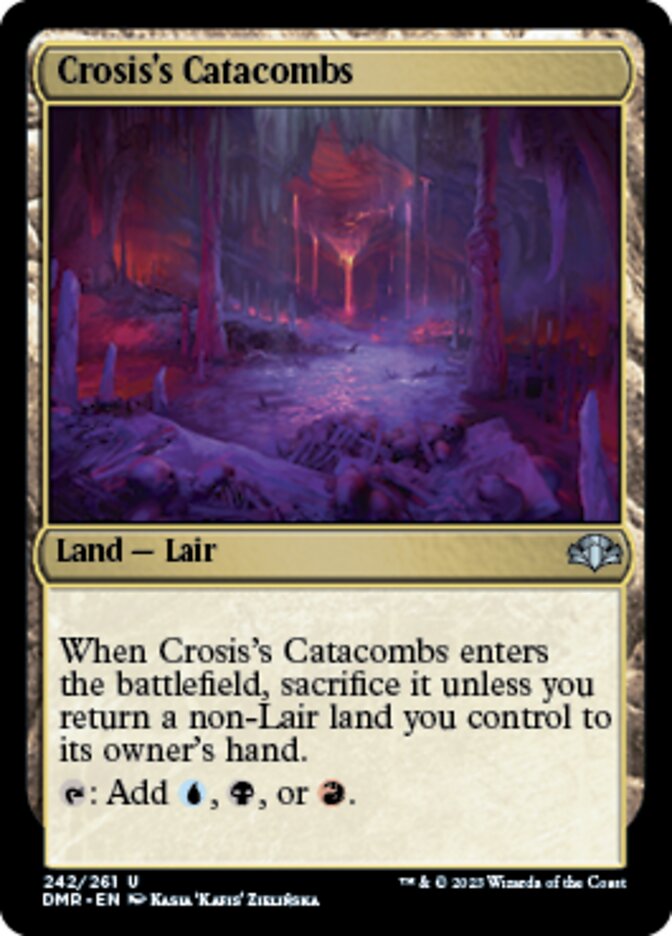 Crosis's Catacombs [Dominaria Remastered] | Grognard Games