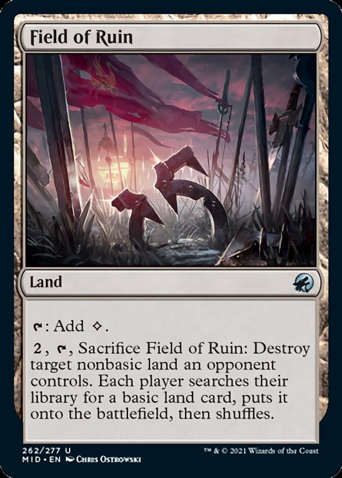 Field of Ruin [Innistrad: Midnight Hunt] | Grognard Games