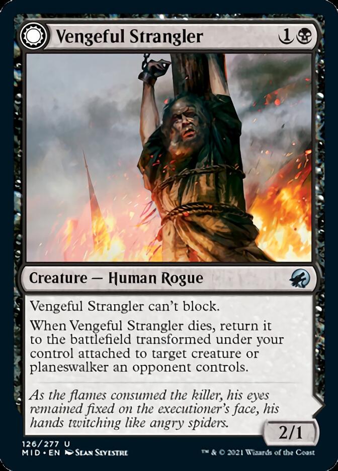 Vengeful Strangler // Strangling Grasp [Innistrad: Midnight Hunt] | Grognard Games
