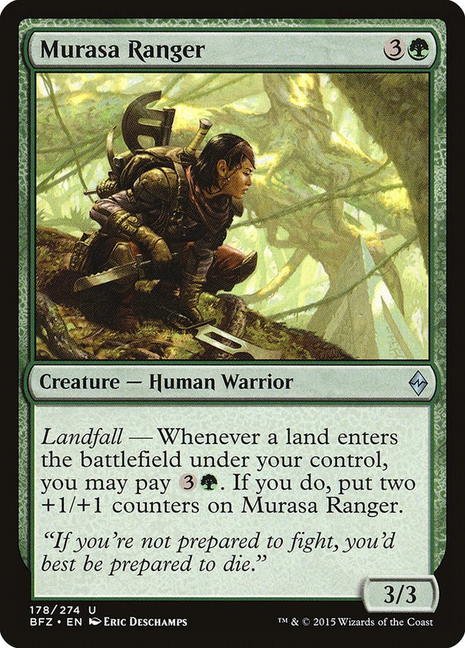 Murasa Ranger [Battle for Zendikar] | Grognard Games