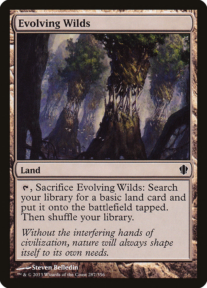 Evolving Wilds [Commander 2013] | Grognard Games