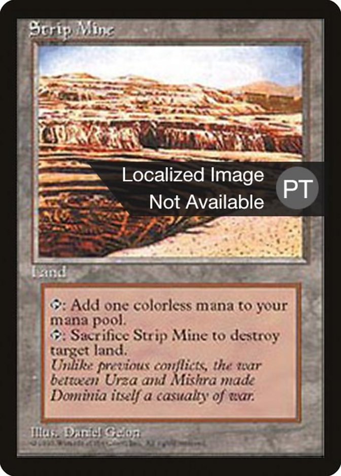 Strip Mine [Fourth Edition (Foreign Black Border)] | Grognard Games