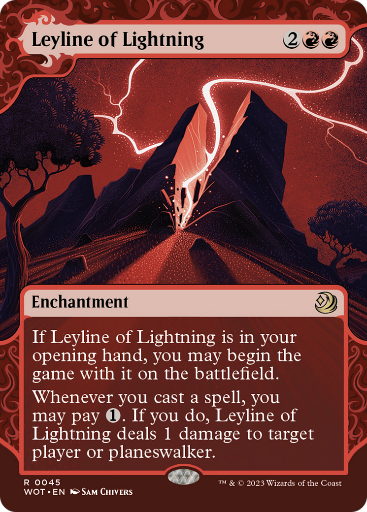 Leyline of Lightning [Wilds of Eldraine: Enchanting Tales] | Grognard Games