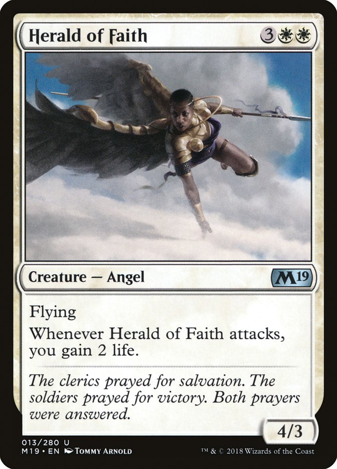 Herald of Faith [Core Set 2019] | Grognard Games