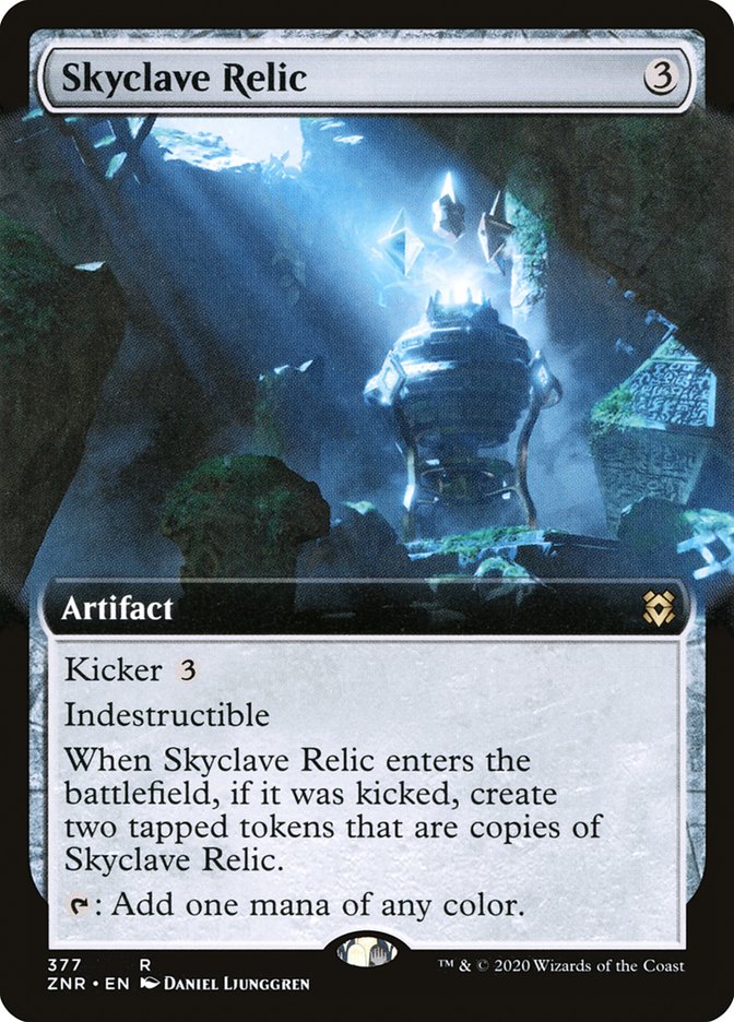 Skyclave Relic (Extended) [Zendikar Rising] | Grognard Games