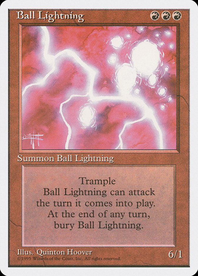 Ball Lightning [Fourth Edition] | Grognard Games