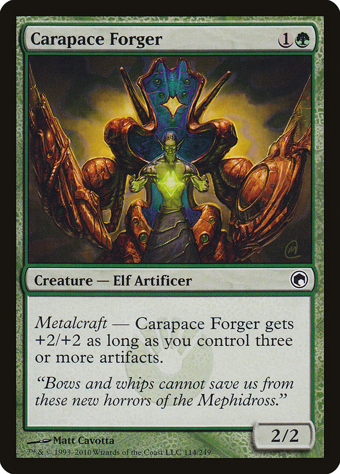 Carapace Forger [Scars of Mirrodin] | Grognard Games