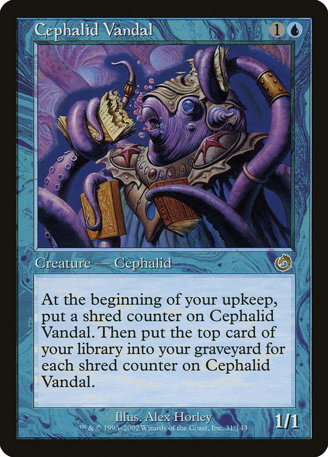 Cephalid Vandal [Torment] | Grognard Games