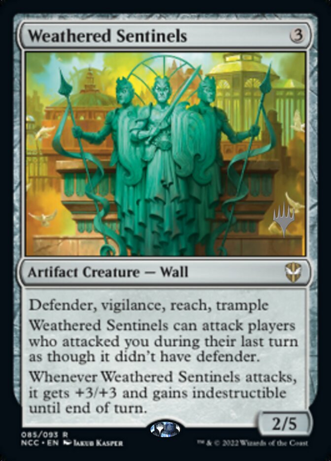 Weathered Sentinels (Promo Pack) [Streets of New Capenna Commander Promos] | Grognard Games