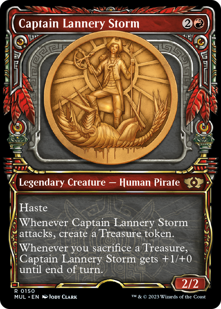 Captain Lannery Storm (Halo Foil) [Multiverse Legends] | Grognard Games