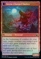Reckless Stormseeker // Storm-Charged Slasher [Innistrad: Midnight Hunt Prerelease Promos] | Grognard Games