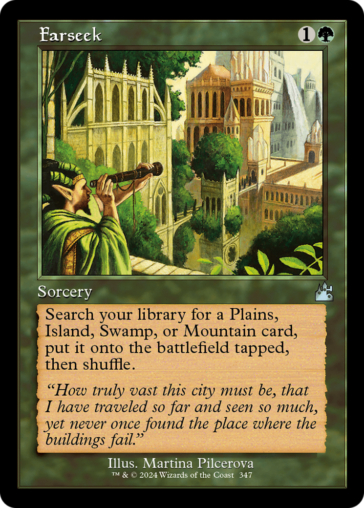 Farseek (Retro Frame) [Ravnica Remastered] | Grognard Games