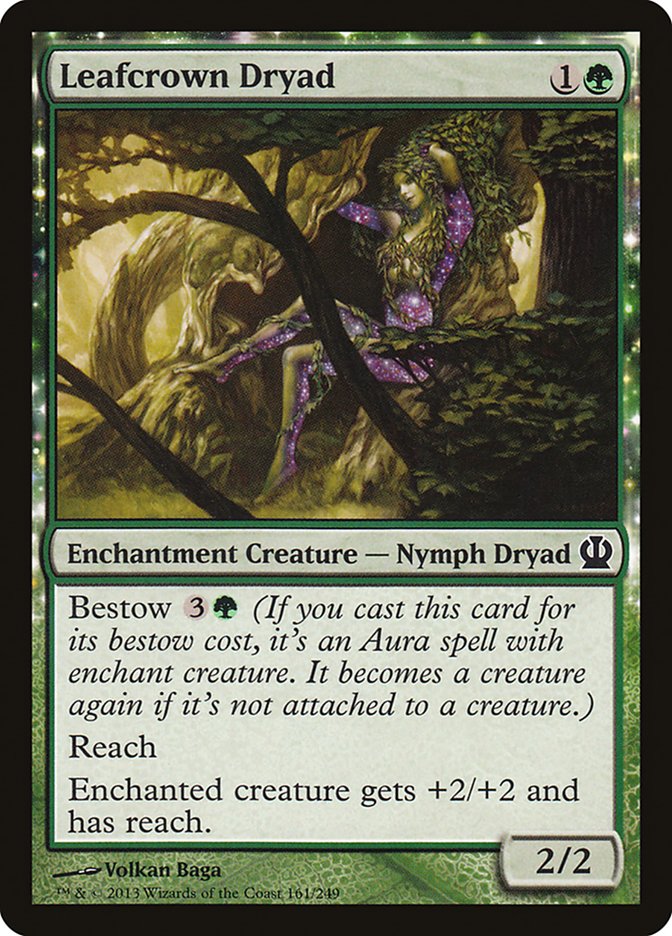 Leafcrown Dryad [Theros] | Grognard Games