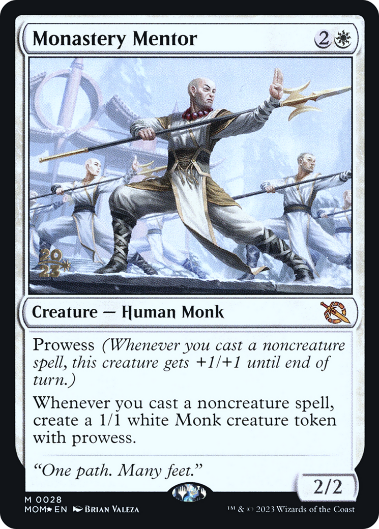 Monastery Mentor [March of the Machine Prerelease Promos] | Grognard Games