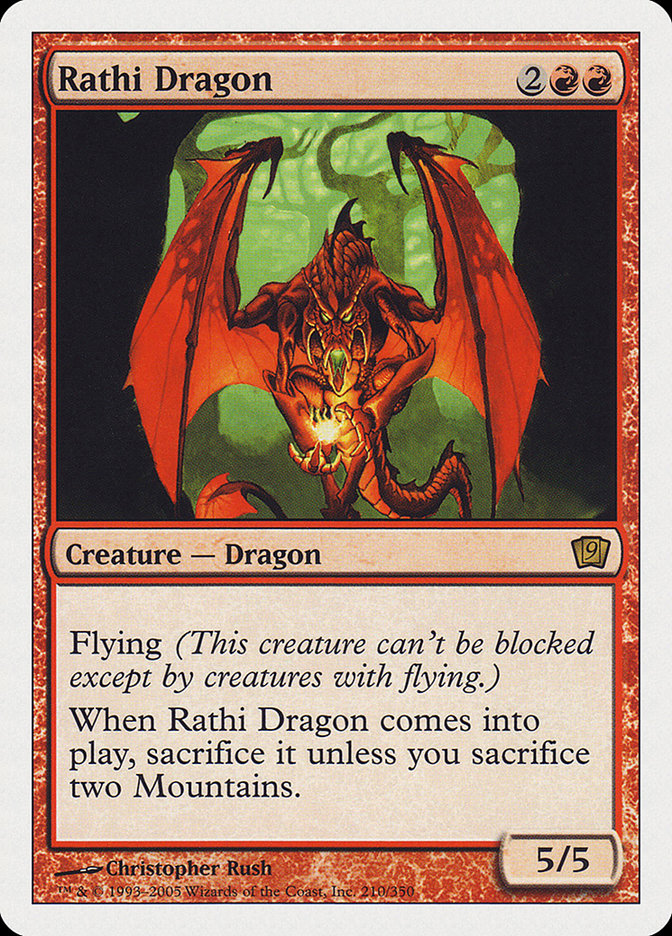 Rathi Dragon [Ninth Edition] | Grognard Games
