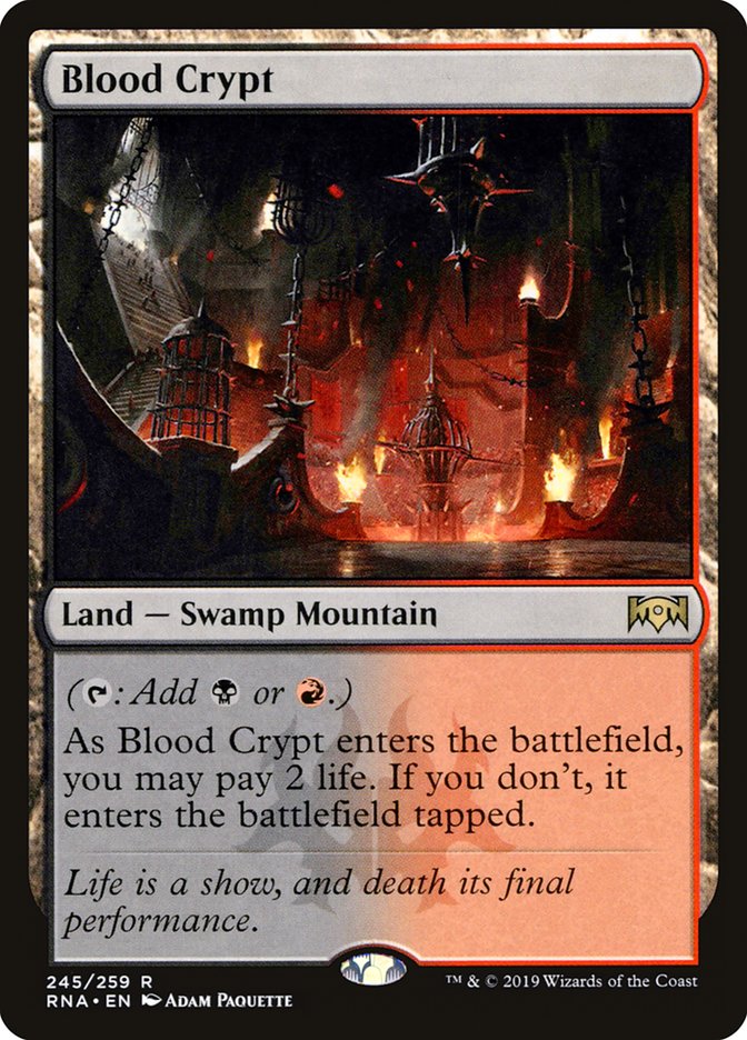 Blood Crypt [Ravnica Allegiance] | Grognard Games