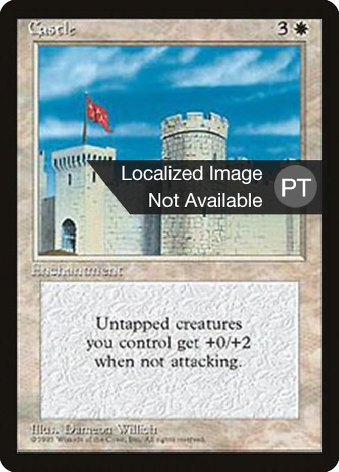 Castle [Fourth Edition (Foreign Black Border)] | Grognard Games