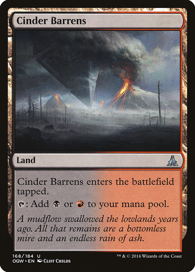Cinder Barrens [Oath of the Gatewatch] | Grognard Games