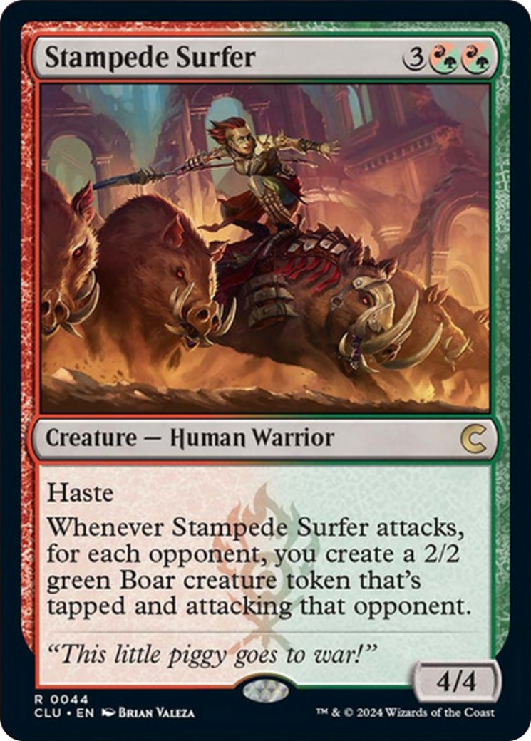 Stampede Surfer [Ravnica: Clue Edition] | Grognard Games