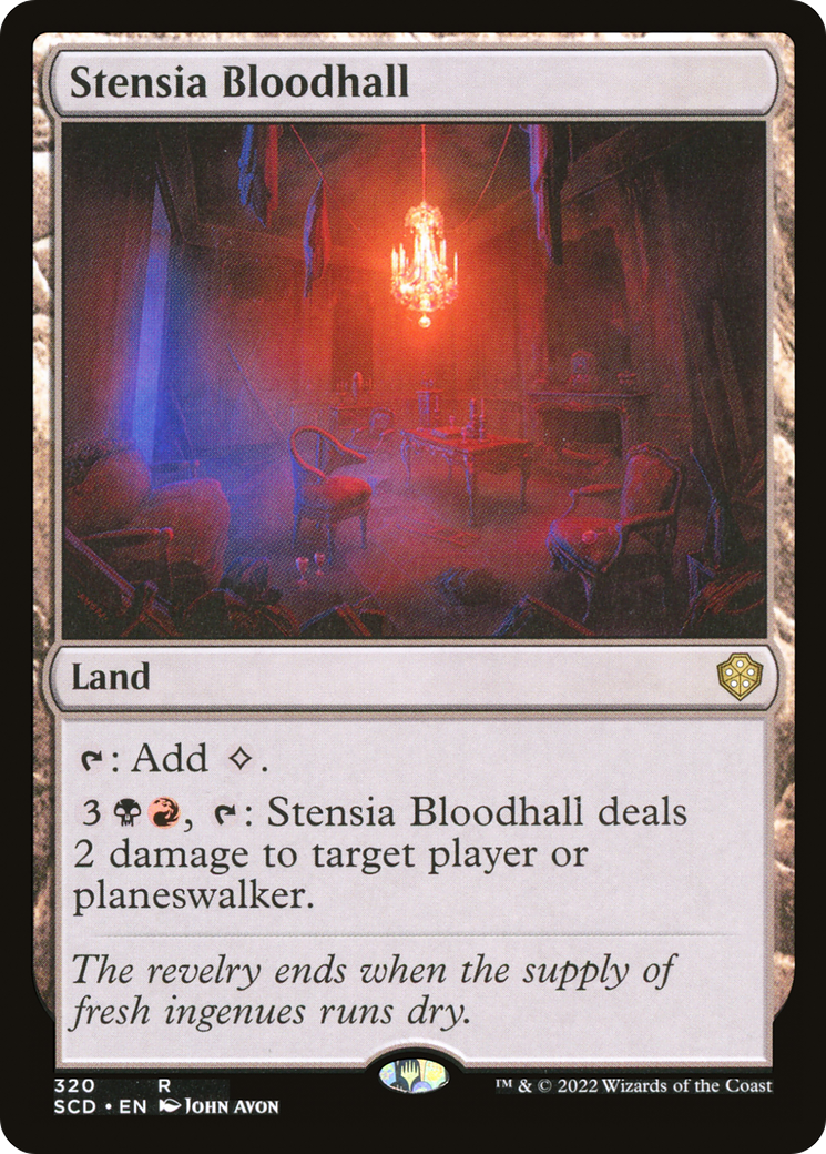 Stensia Bloodhall [Starter Commander Decks] | Grognard Games