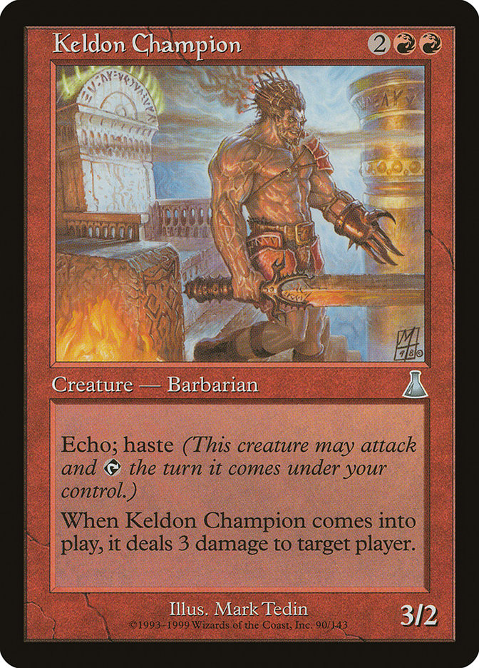 Keldon Champion [Urza's Destiny] | Grognard Games