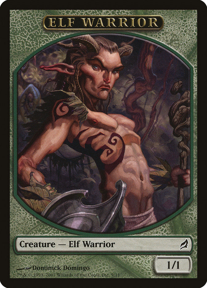 Elf Warrior [Lorwyn Tokens] | Grognard Games