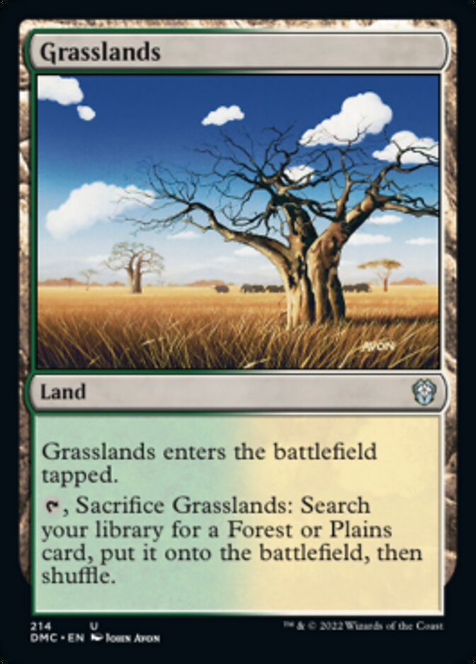 Grasslands [Dominaria United Commander] | Grognard Games