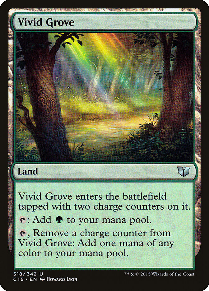 Vivid Grove [Commander 2015] | Grognard Games