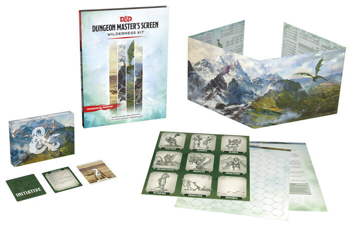 D&D Dungeon Master's Screen Wilderness Kit | Grognard Games