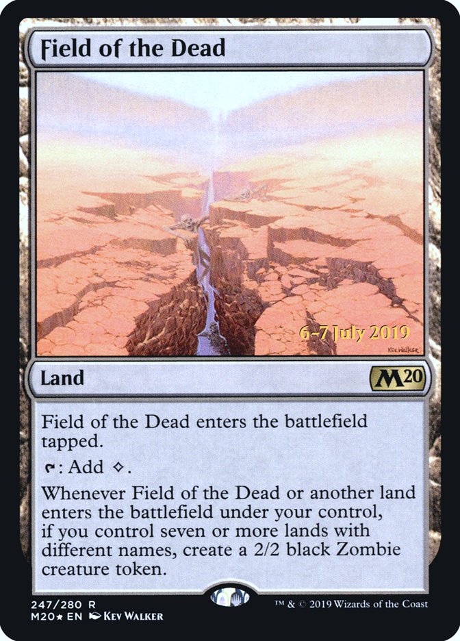 Field of the Dead  [Core Set 2020 Prerelease Promos] | Grognard Games