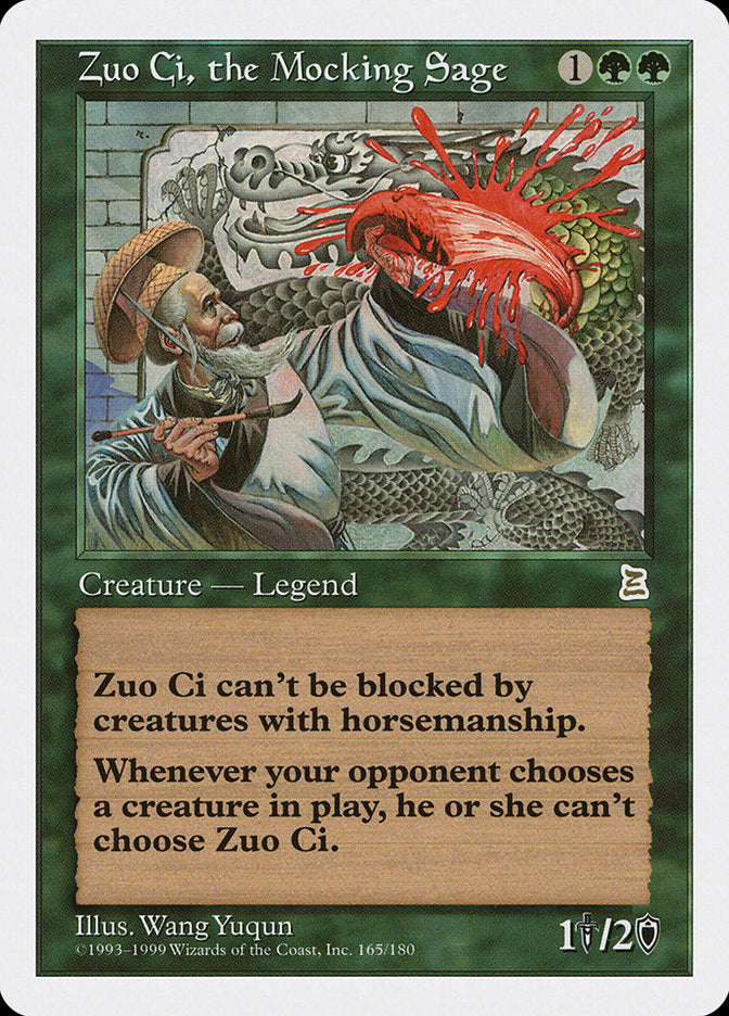 Zuo Ci, the Mocking Sage [Portal Three Kingdoms] | Grognard Games