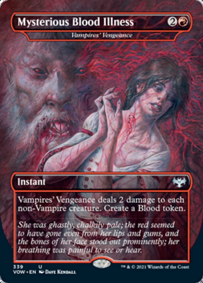 Vampires' Vengeance - Mysterious Blood Illness [Innistrad: Crimson Vow] | Grognard Games