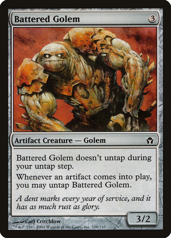 Battered Golem [Fifth Dawn] | Grognard Games