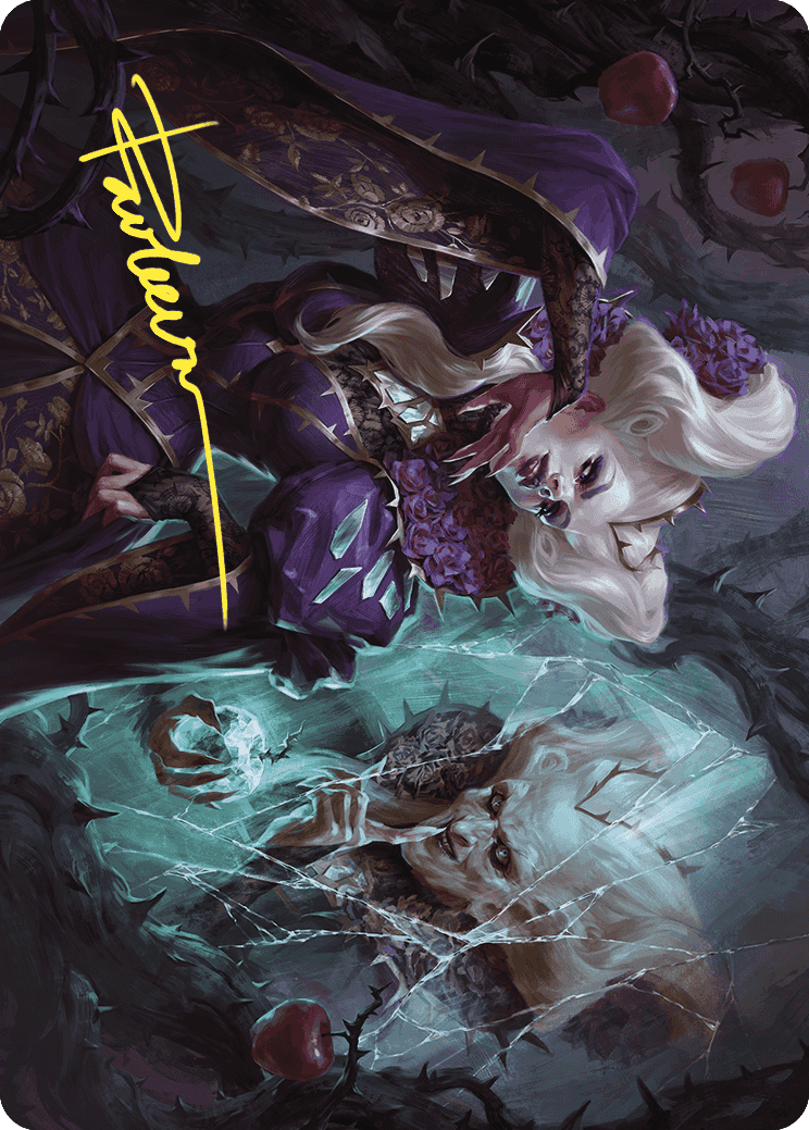 Conceited Witch Art Card (Gold-Stamped Signature) [Wilds of Eldraine Art Series] | Grognard Games