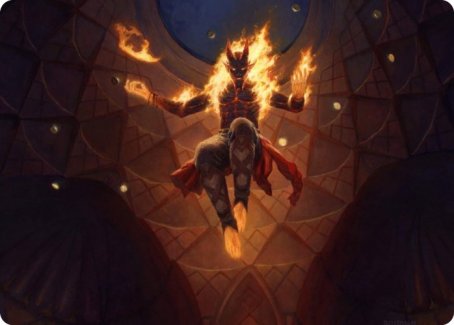 Yusri, Fortune's Flame Art Card [Modern Horizons 2 Art Series] | Grognard Games