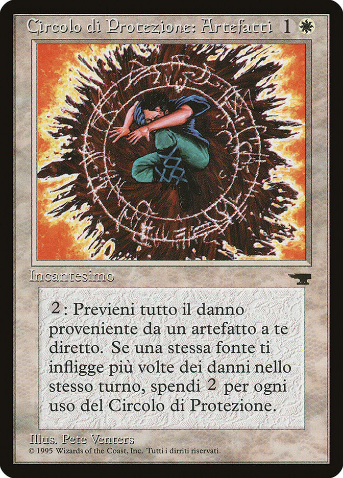 Circle of Protection: Artifacts (Italian) - "Circolo di Protezione: Artefatti" [Rinascimento] | Grognard Games