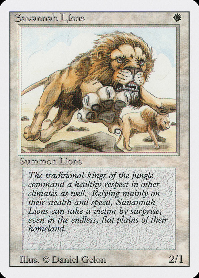 Savannah Lions [Revised Edition] | Grognard Games