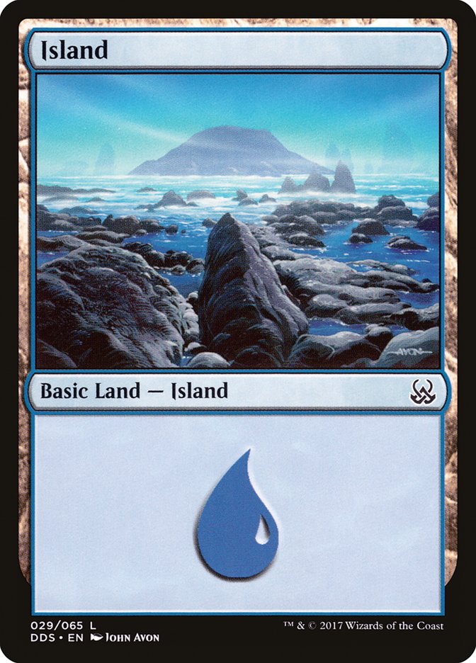 Island (29) [Duel Decks: Mind vs. Might] | Grognard Games