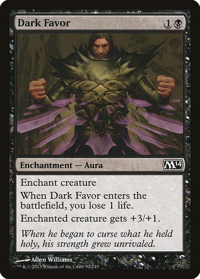 Dark Favor [Magic 2014] | Grognard Games
