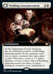 Wedding Announcement // Wedding Festivity (Extended) [Innistrad: Crimson Vow] | Grognard Games