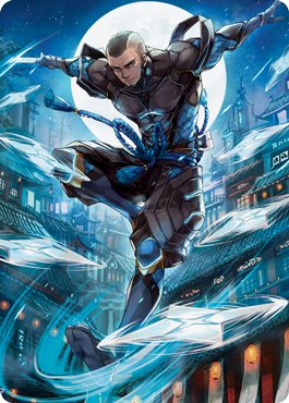 Kaito Shizuki 1 Art Card [Kamigawa: Neon Dynasty Art Series] | Grognard Games