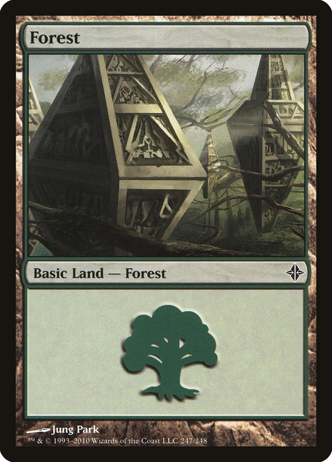Forest (247) [Rise of the Eldrazi] | Grognard Games