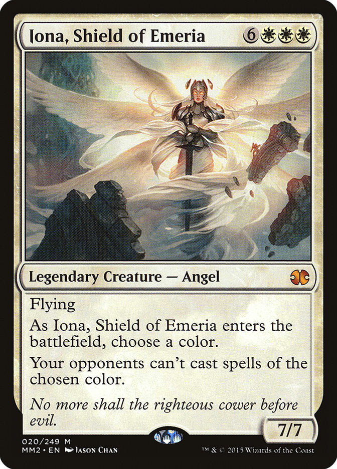 Iona, Shield of Emeria [Modern Masters 2015] | Grognard Games