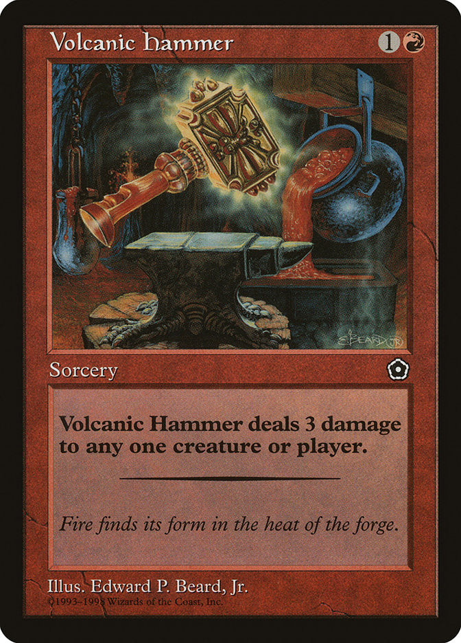 Volcanic Hammer [Portal Second Age] | Grognard Games