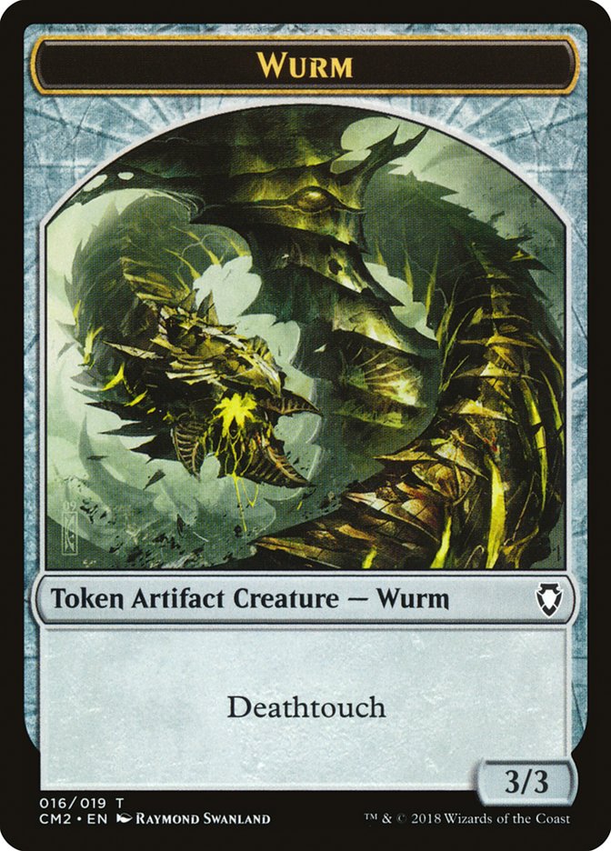 Wurm (Deathtouch) [Commander Anthology Volume II Tokens] | Grognard Games