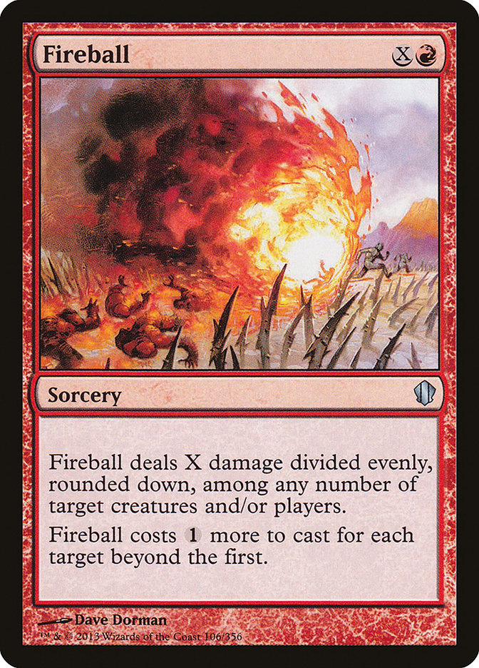 Fireball [Commander 2013] | Grognard Games